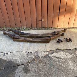 Chevy Silverado Springs And Shackles