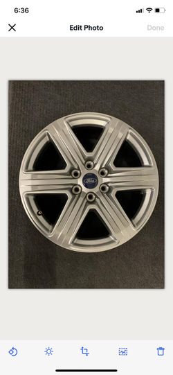 Single (1) 18 19 FORD F150 F-150 20" 20x8.5 Hypersilver Factory OEM Rim Wheel & Cap