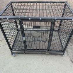 heavy duty dog crate