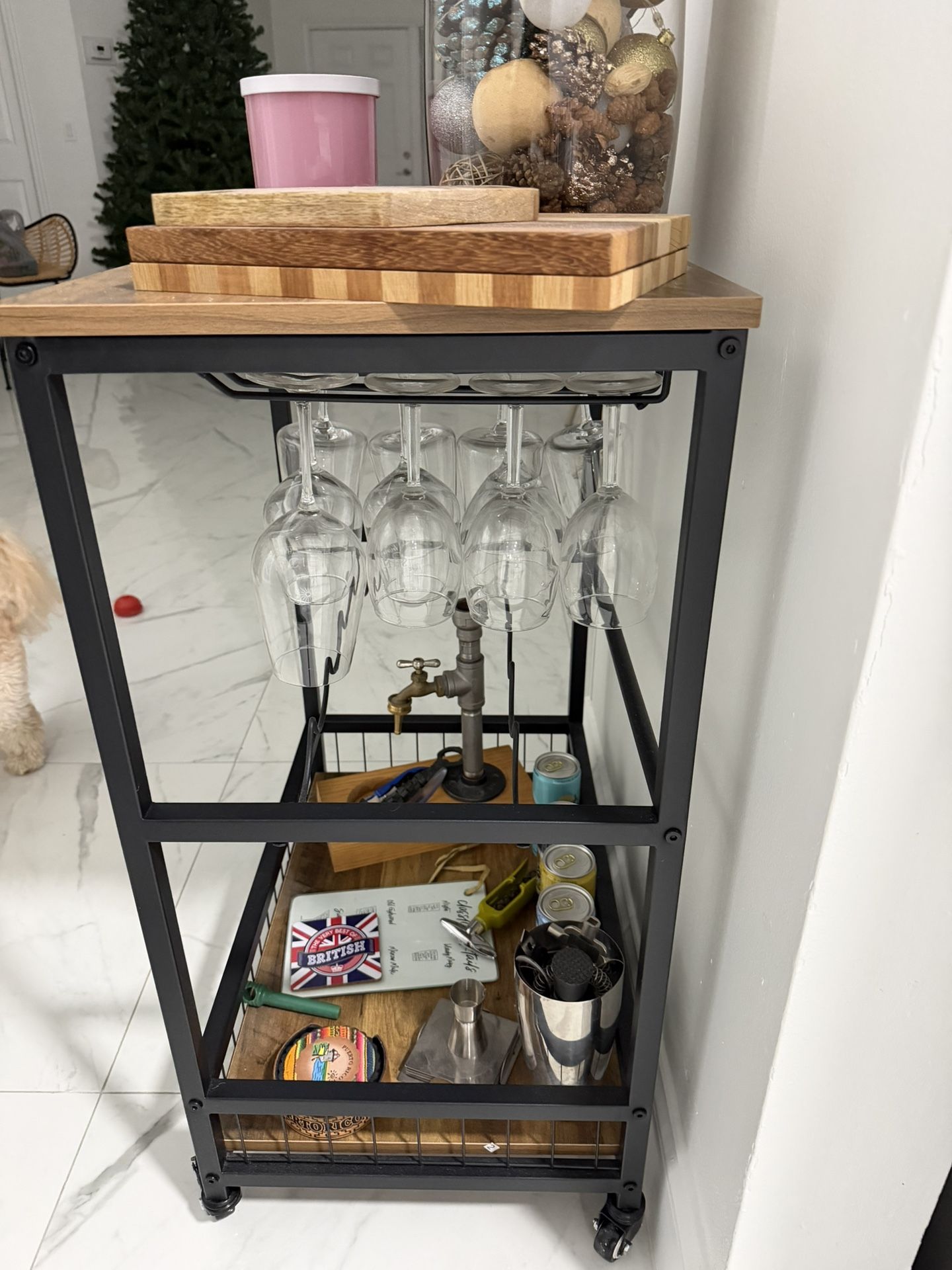 Bar cart