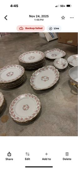 Antique Dinnerware Set