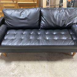Faux Leather couch 