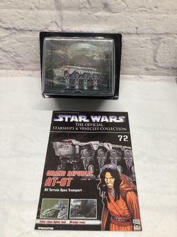 Deagostini Starships Vehicles Grand Republic AT-OT Star Wars #72 Boxed