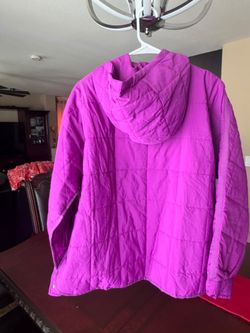 Women large warm winter jacket