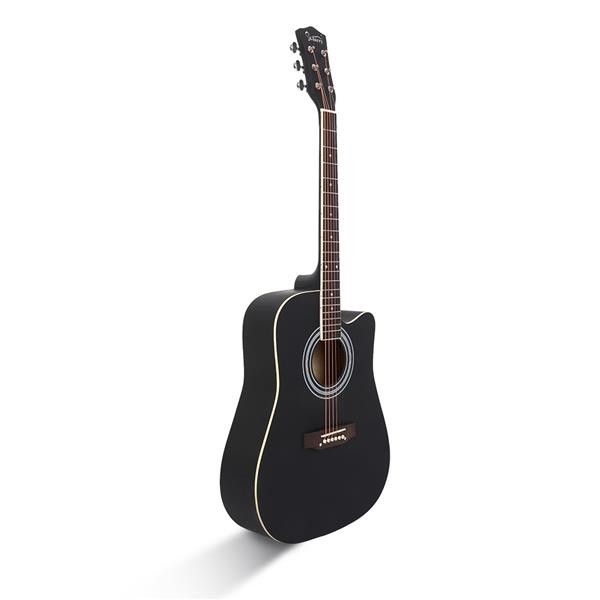 Folk Guitar 41-Inch Notch Spruce Panel Matte Edging