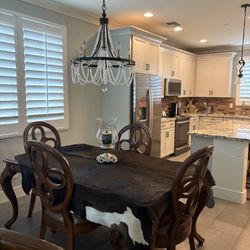 Dining Table 6 Chairs