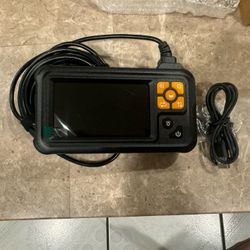 Endoscope Camera with Light, Industrial Digital Borescope, Snake Camera 1080P 8mm IP67 Waterproof Inspection Camera, Sewer Drain Camera with 6 LED Lig