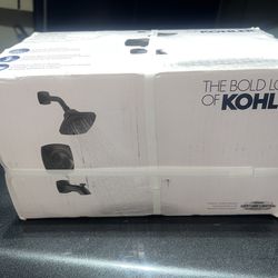 Rubicon Rite-Temp bath and shower faucet set with valve K-R76217-4G-BL