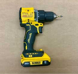 Dewalt Atomic Compact Series DCD794 1/2 inch 13mm Cordless Drill Driver 20v Max Brushless fuel Tool Construction Job Site 2Ah Rechargeable battery