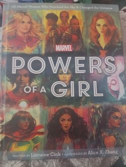 MARVEL: POWERS OF A GIRL book