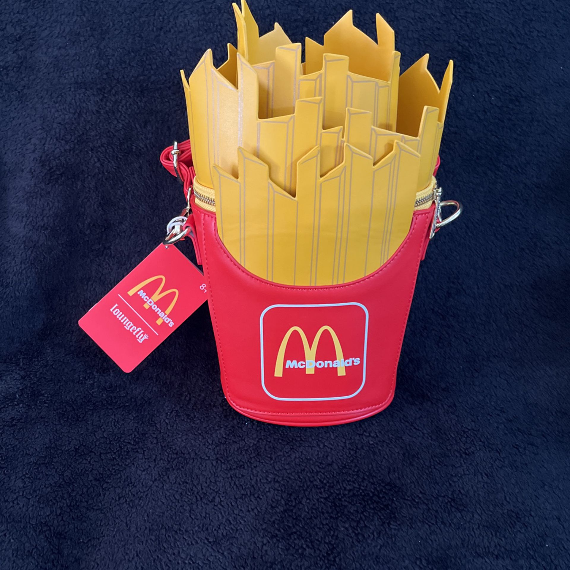 McDonalds Loungefly  12” Purse 😎 🔥🍟 “UNIQUE “  (Price Is Firm) If Posted It’s AVAILABLE! Cash Only Pls 
