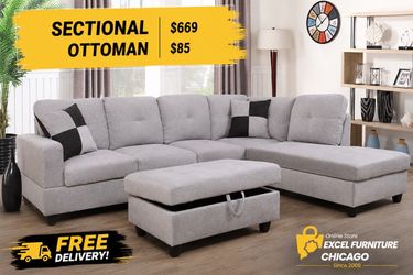 🌼FREE DELIVERY🌼Brand New Sectional Sofa Couch