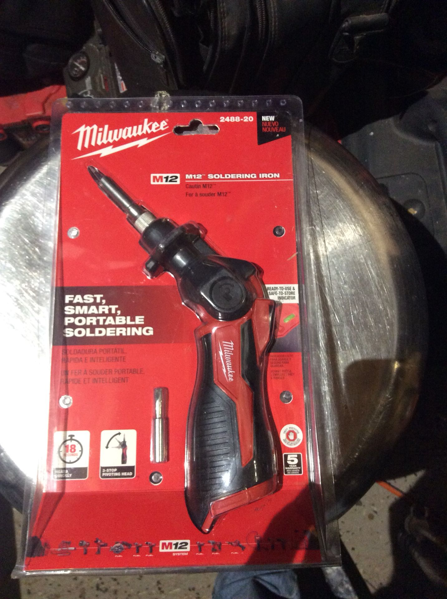 Milwaukee soldering iron