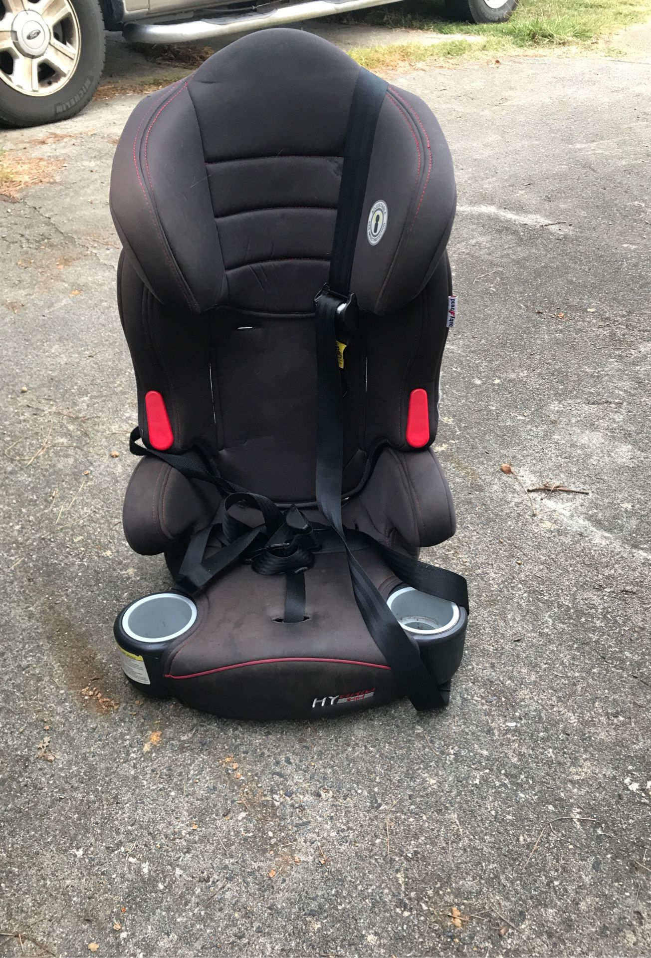 Booster safety child seat