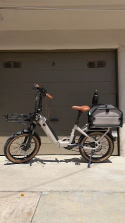 Ride1Up Portola Folding Electric Bike – Loaded with Accessories – Excellent Condition