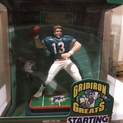 🏈 Starting Lineup Dan Marino NFL Miami Dolphins -👀 LQQK!🏈