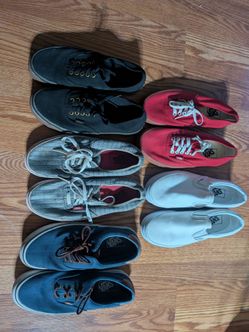 Vans size 8 bundle