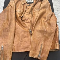 Leather Insulated Jacket 