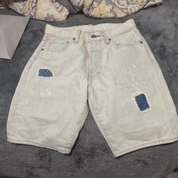 levi denim 501 jorts denim!