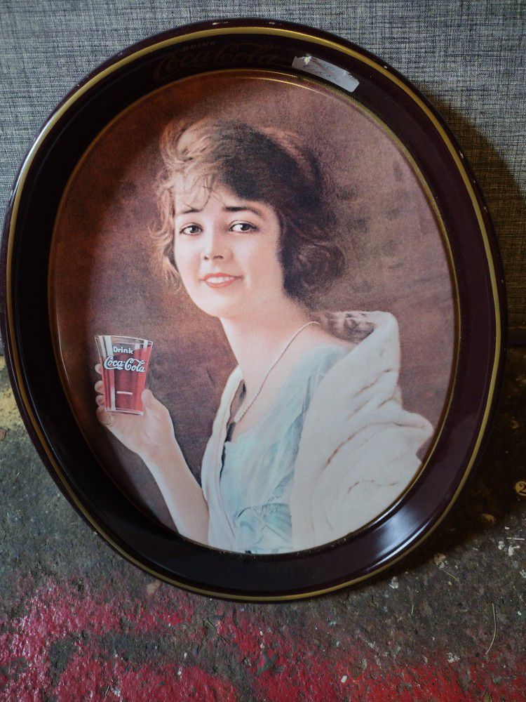 Official Vintage Coca Cola Serving Trays