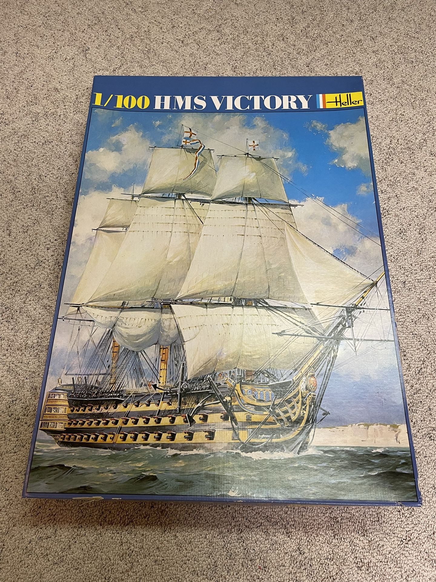 Heller HMS Scale 1/100 Model Ship