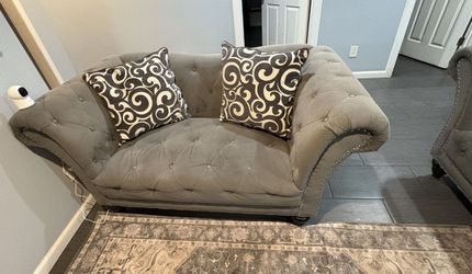 Love Seat And Couch 