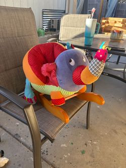 Baby Plush Elephant Rocking Toy