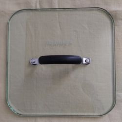 Technique 9" x 9" Square Glass Food Press Lid

