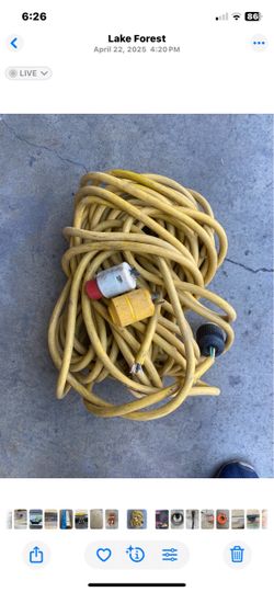 100 feet extension cord $29