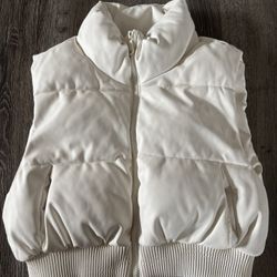 white puffer vest 