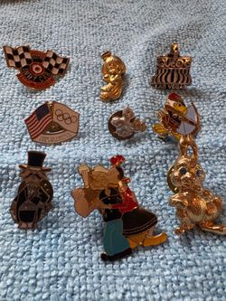 Collectible pins from the 70’s & 80’s