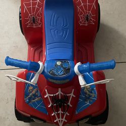 Spider-Man 6V Quad Ride On Toy For Kids