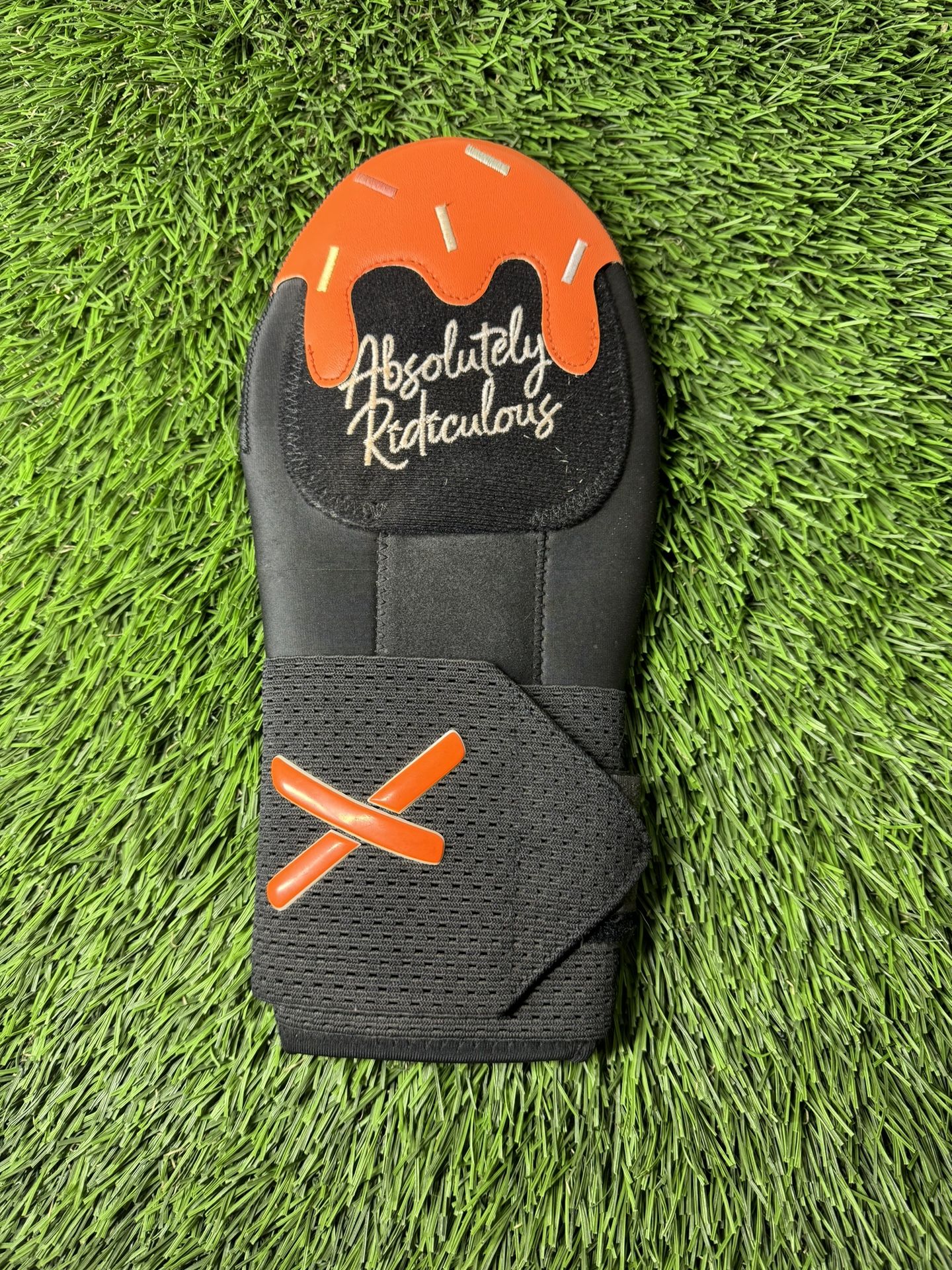 Absolutely Ridiculous Pumpkin Spice Ice Cream Baseball Sliding Mitt (Used)