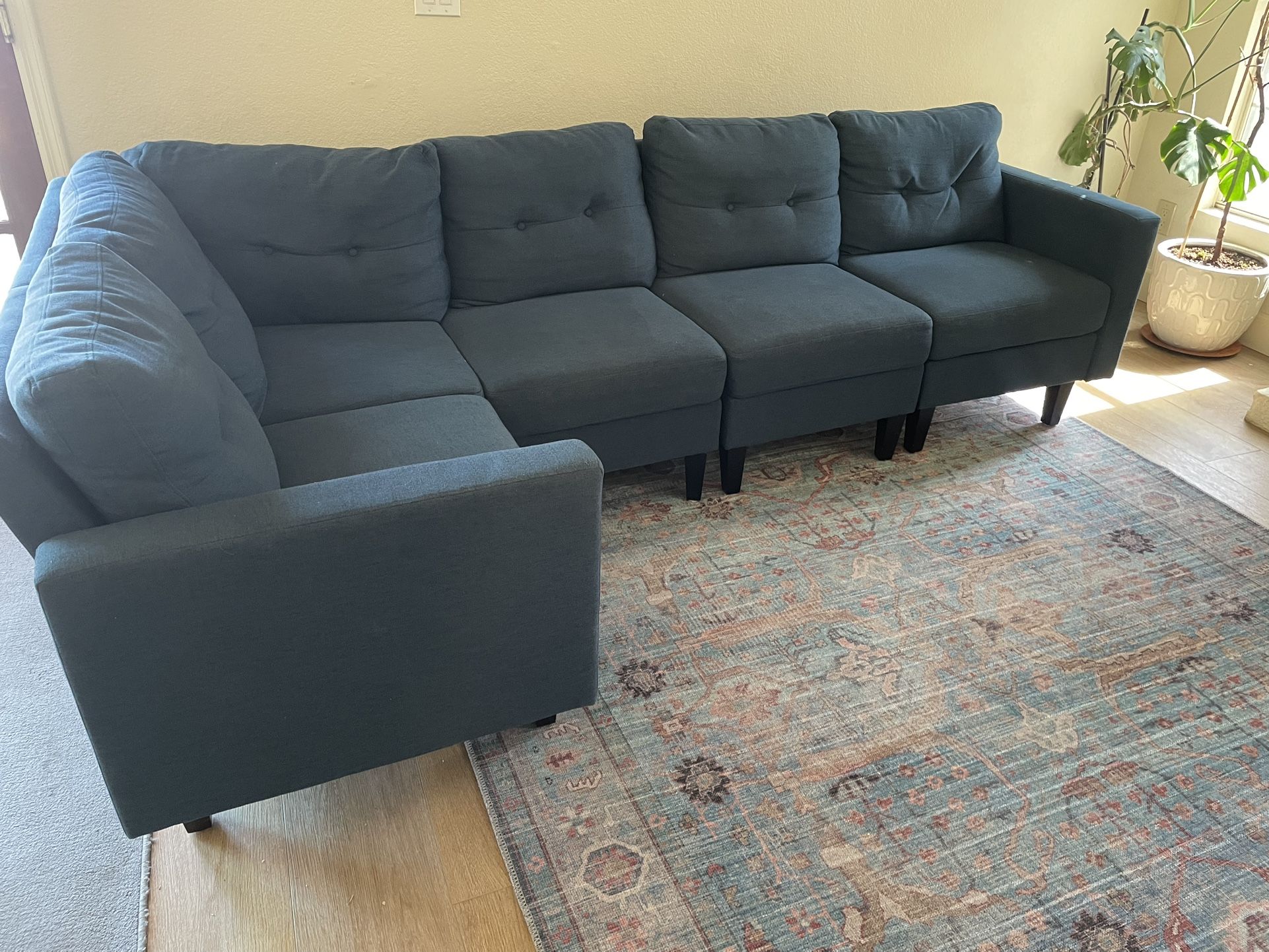 Modular Navy Couch