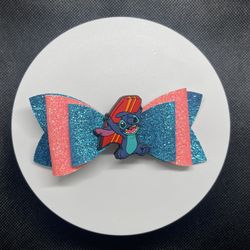 Hair Bow - Stitch