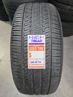 265 50 20 Bridgestone Tire