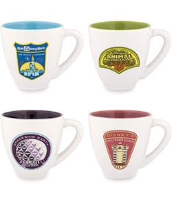 Disney Parks. Expresso Cups. Set Of 4.
