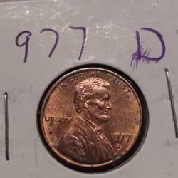 1977 D Lincoln Cent