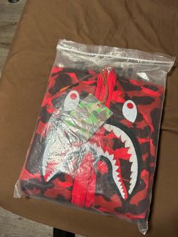 Red bape hoodie