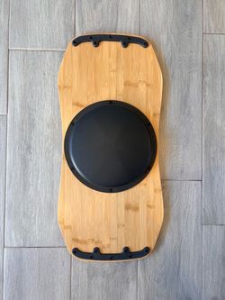 Balance board (bamboo, uplift)