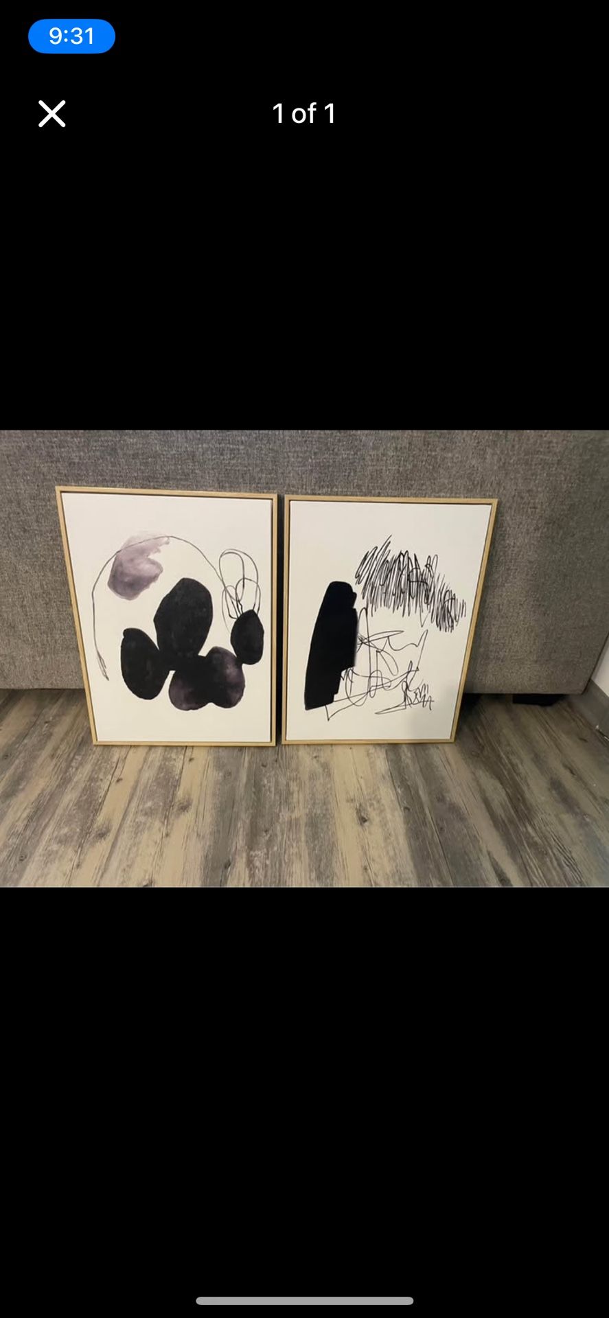 Two Piece Wall Art