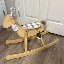 Brand New With Tags Wooden Rocker