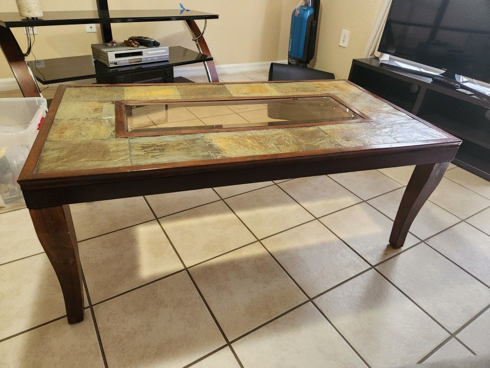 Coffee Table And 2 Side Tables