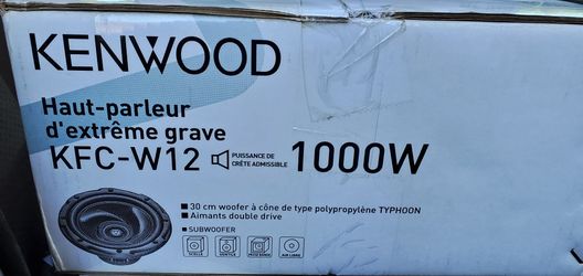 2 Kenwood Subs Brand New