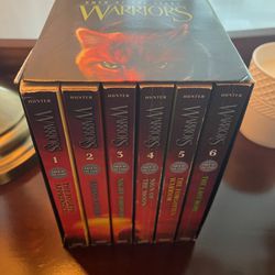 Warriors Cats Box set (6) Omen Of The Stars By Erin Hunter