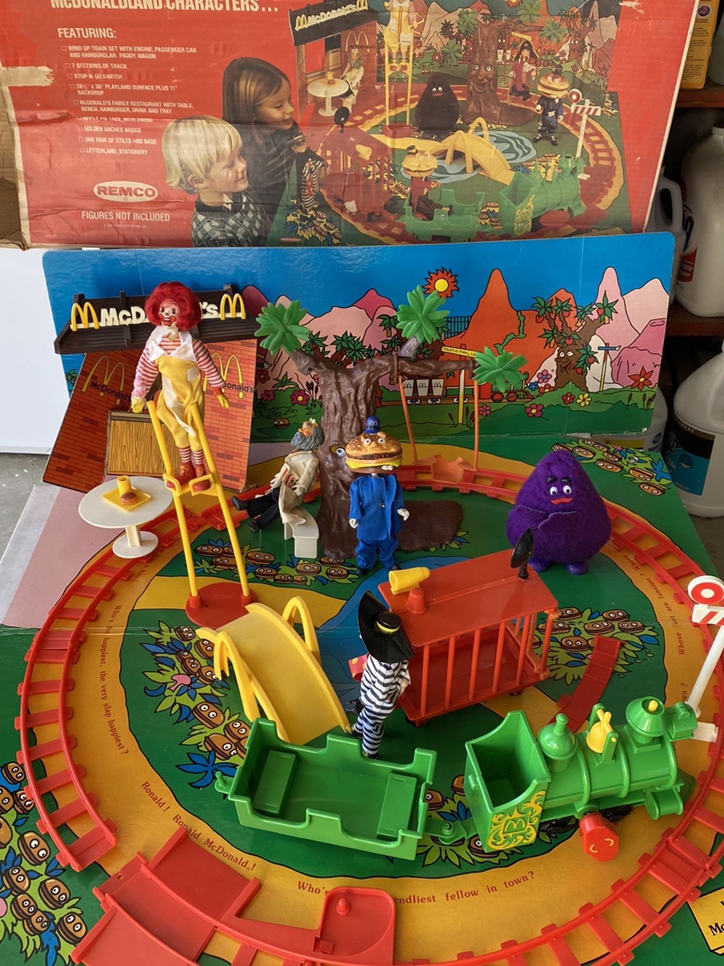 Vintage McDonald’s McDonaldland Play Set for sale!!