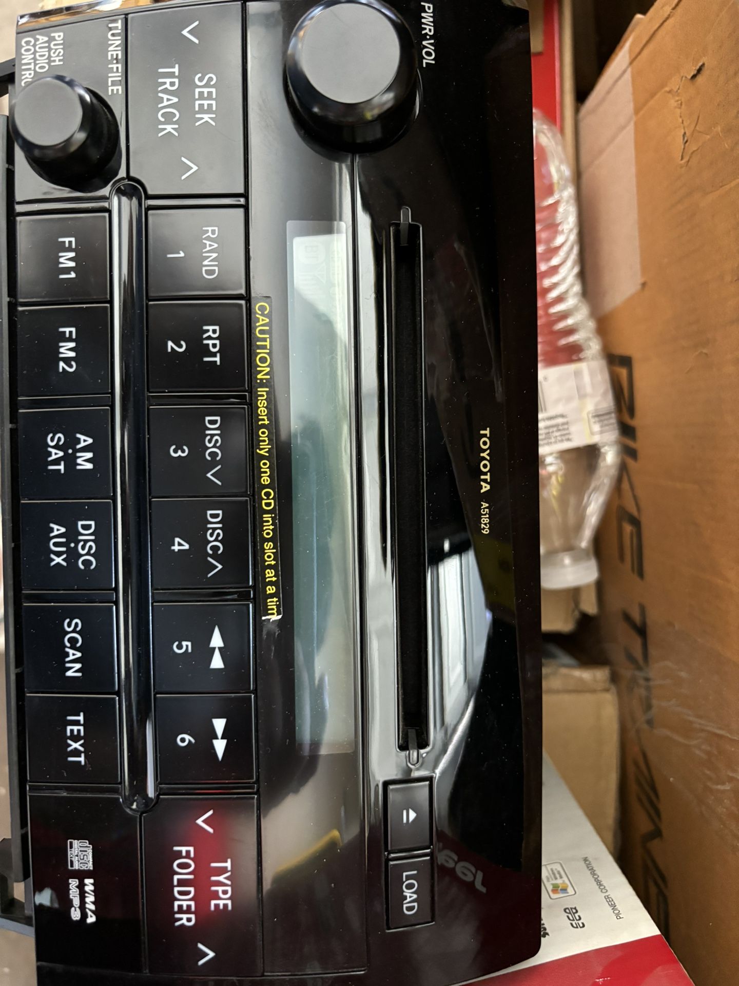 OEM Toyota Tundra Radio