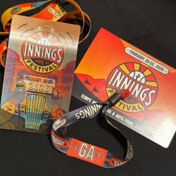 Saturday GA Innings Fest Wristband