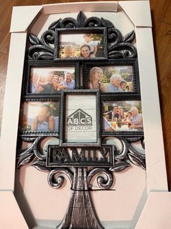 ABC's of Decor Family Collage Photo Frame