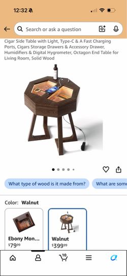 Cigar table